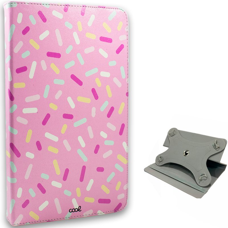 Capa Ebook / Tablet 9,7 - 10 Polegadas Couro sintético Candy Swivel (Panorâmica)