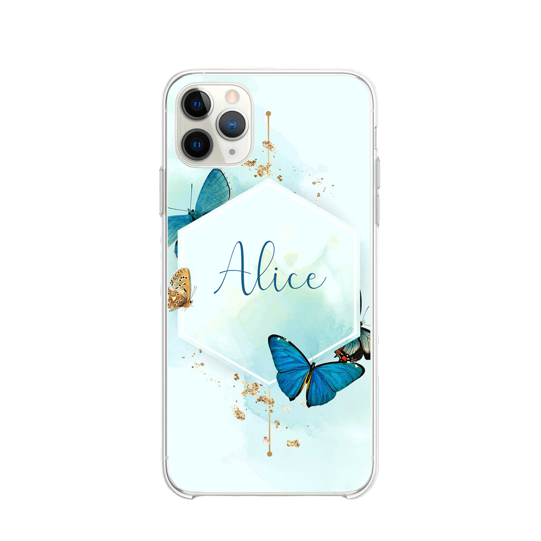 Capa Blue Butterfly + Nome