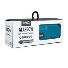 Carregar imagem no visualizador da galeria, Coluna Música Universal Bluetooth Glasgow Azul (10W) Com Painel Solar
