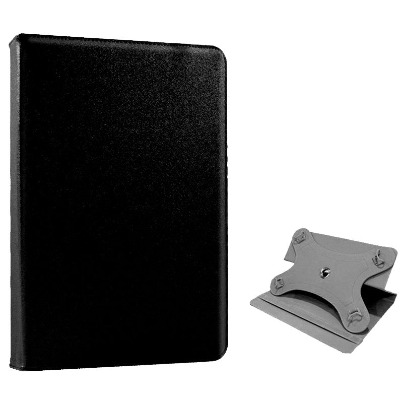 Bolsa para ebook (livro eletrônico) 6 em couro preto giratório