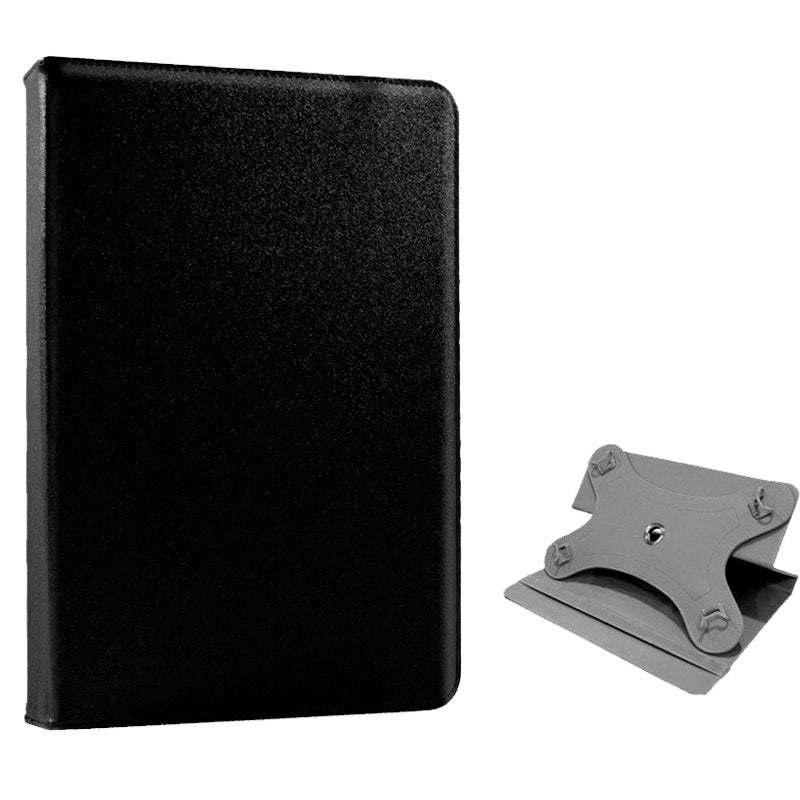 Capa para Ebook / Tablet Giratória Lisa Preta de 8 polegadas