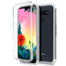 Carregar imagem no visualizador da galeria, Capa de silicone 3D LG K50s (frente + verso transparente)
