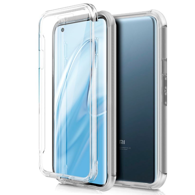Capa de silicone 3D Xiaomi Mi 10 (frente e verso transparentes)