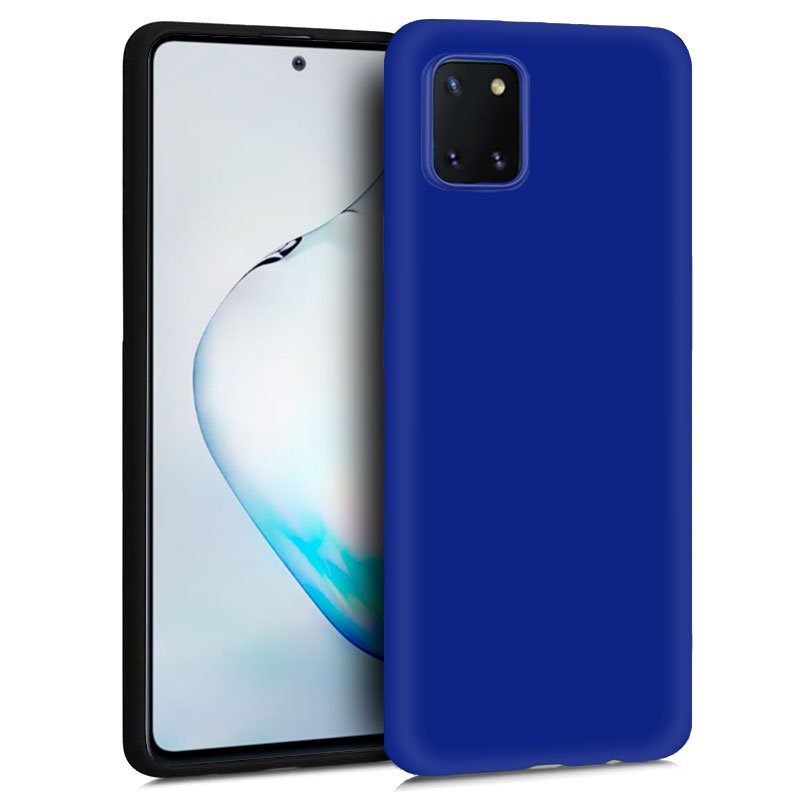 Capa de Silicone para Samsung N770 Galaxy Note 10 Lite (Azul)