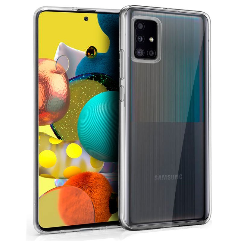 Capa de Silicone Samsung A516 Galaxy A51 5G (Transparente)