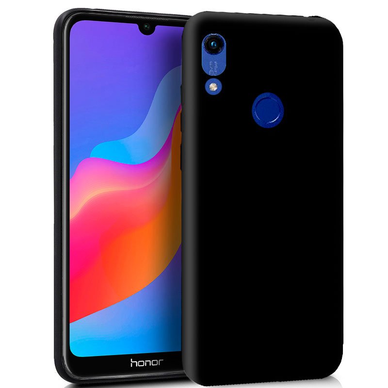 Capa de Silicone para Huawei Y6 (2019) / Honor 8A (Preto)