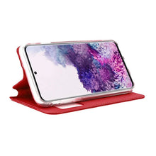 Carregar imagem no visualizador da galeria, Capa Flip Cover Samsung G980 Galaxy S20 Liso Vermelho
