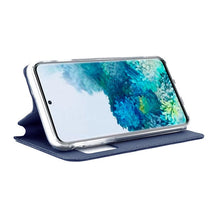 Carregar imagem no visualizador da galeria, Capa Flip Cover Samsung G985 Galaxy S20 Plus Liso Azul
