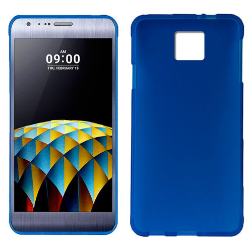 Capa de Silicone para LG X Cam (Azul)