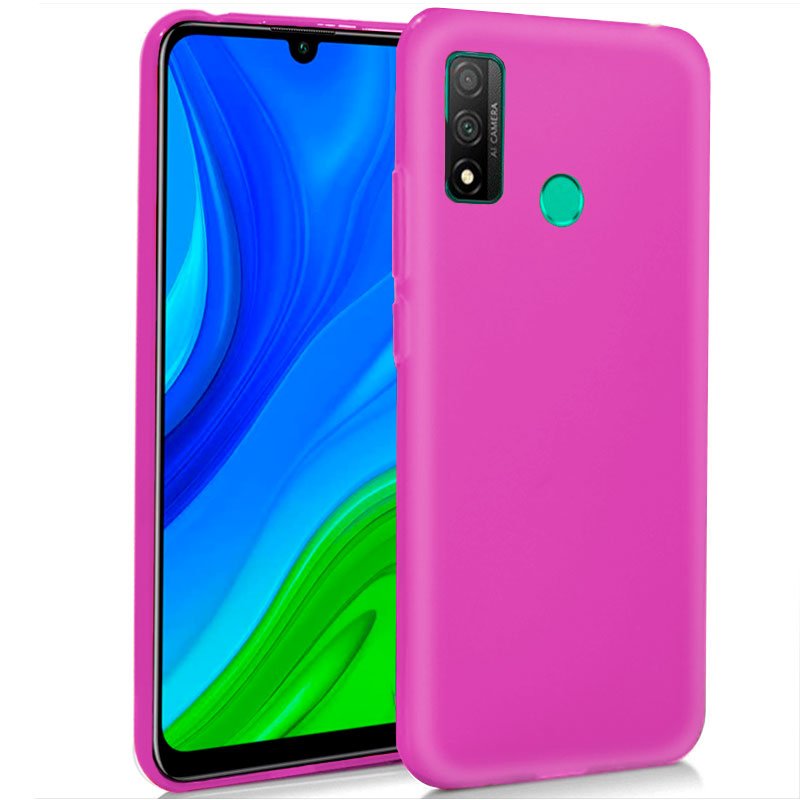 Capa de silicone Huawei P Smart 2020 (rosa)