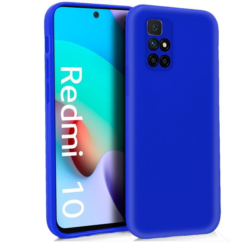 Capa de Silicone Xiaomi Redmi 10 Azul