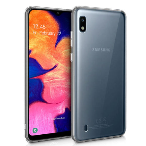 Capa de silicone para Samsung A105 Galaxy A10 (transparente)