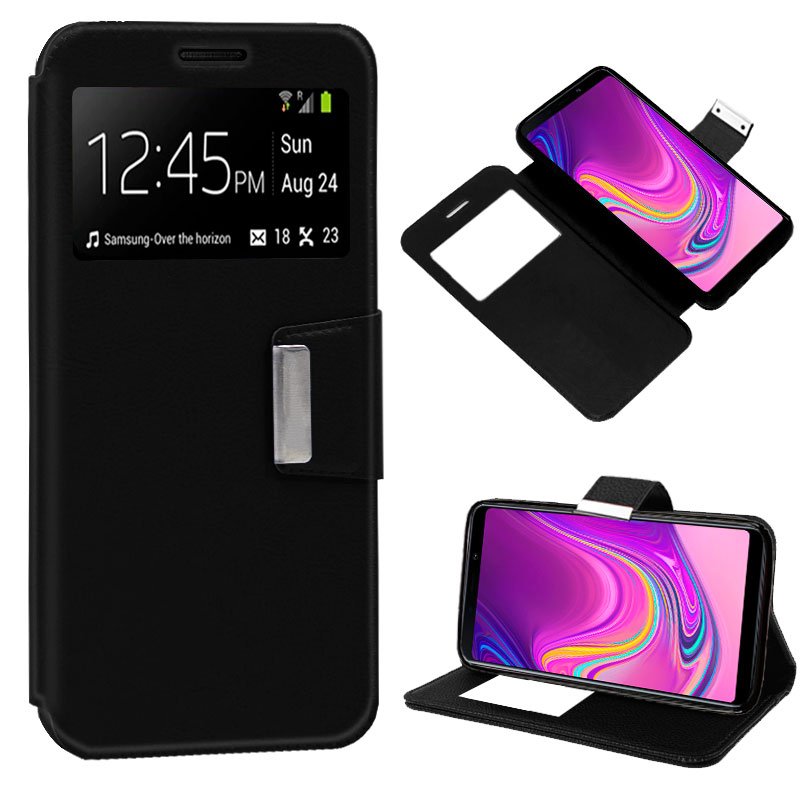 Capa com Cobertura Samsung A920 Galaxy A9 (2018) Smooth Black