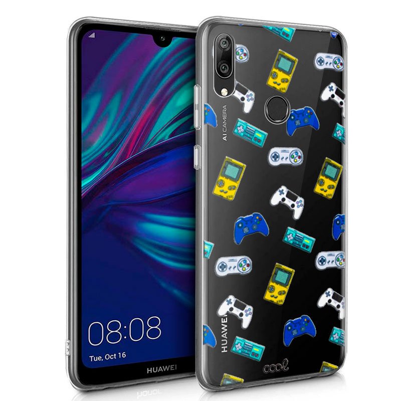 Capa Huawei Y7 (2019) Clear Consoles