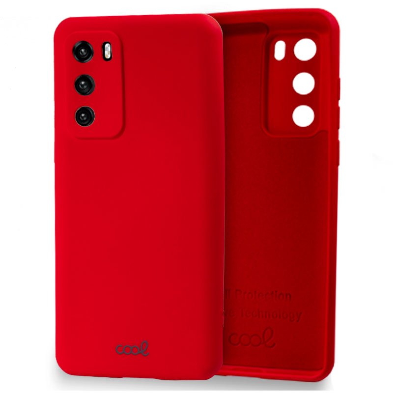 Carcasa Huawei P40 Cover Rojo