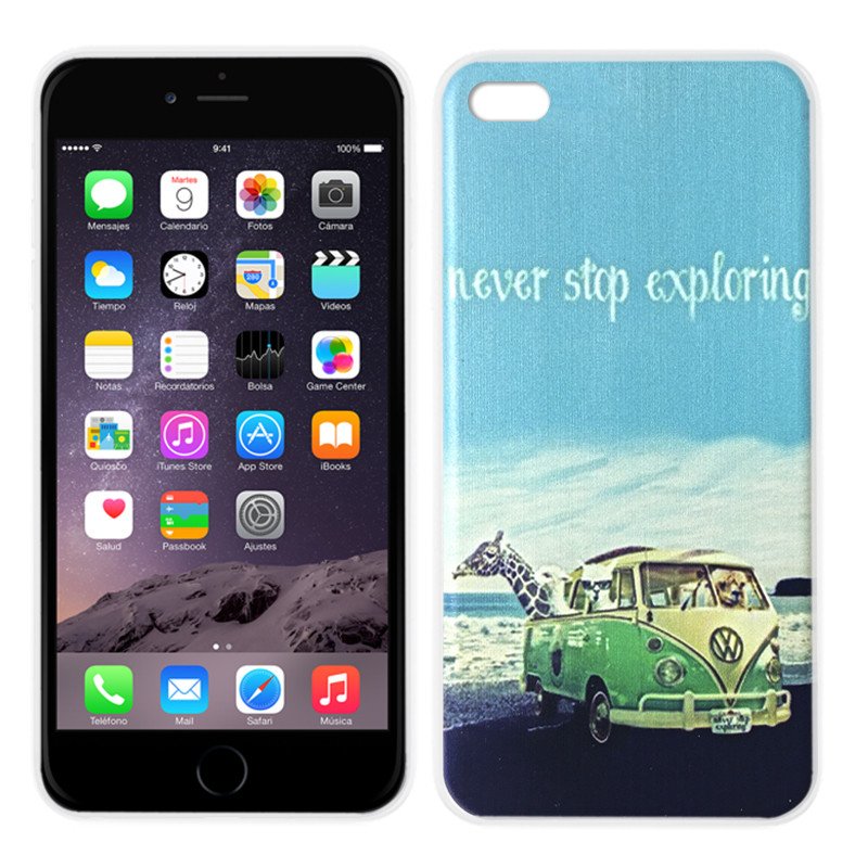 Capa iPhone 6 6S - Never Stop Exploring