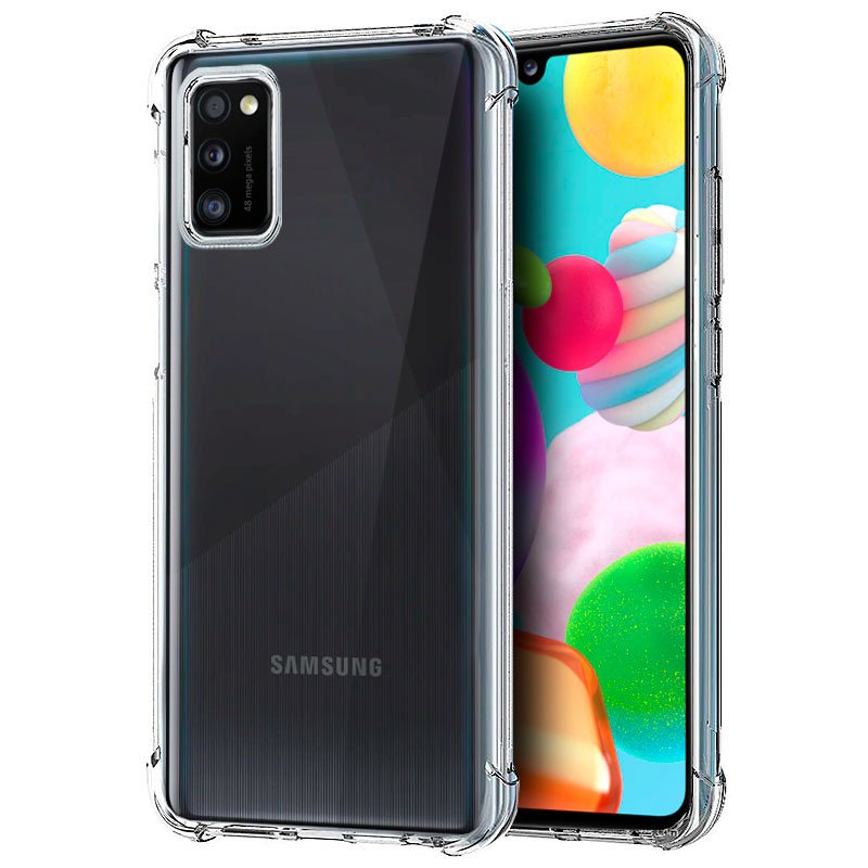 Carcasa Samsung A415 Galaxy A41 AntiShock Transparente