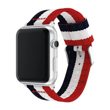 Carregar imagem no visualizador da galeria, Correa Apple Watch Series 1 / 2 / 3 / 4 / 5 / 6 / SE (42 / 44 mm) Nylon Sailor
