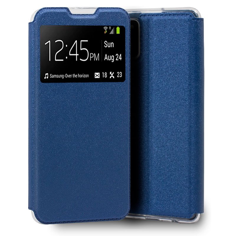 Capa Flip Cover Samsung A037 Galaxy A03s Azul