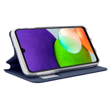 Carregar imagem no visualizador da galeria, Capa Flip Cover Samsung A225 Galaxy A22 4G Liso Azul
