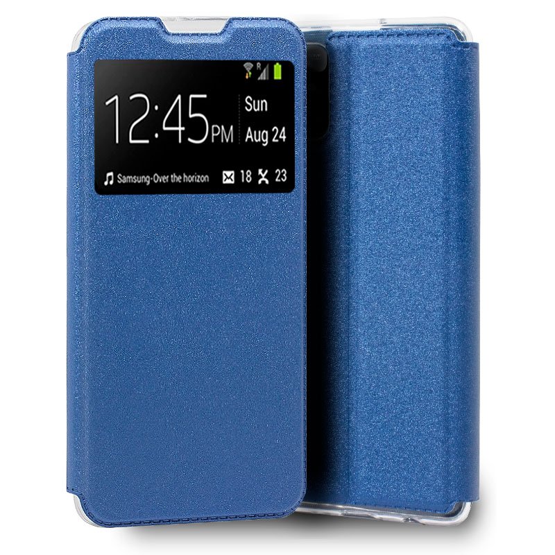 Capa Flip Cover Xiaomi Redmi 10 Liso Azul