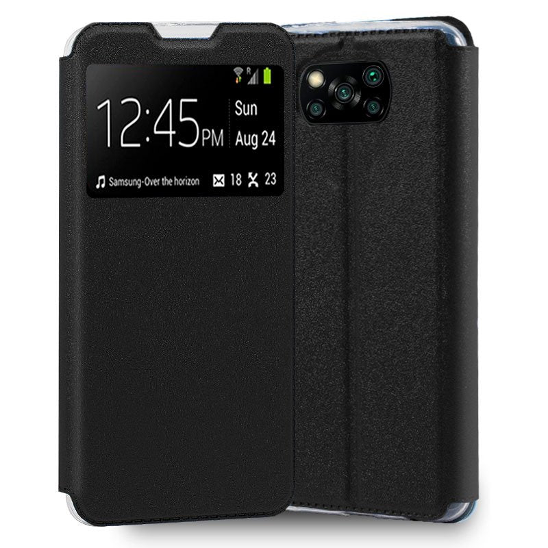 Flip Cover Xiaomi Pocophone X3 Smooth Black