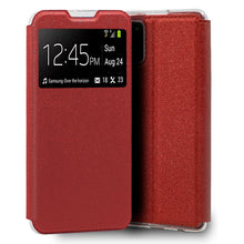 Carregar imagem no visualizador da galeria, Funda COOL Flip Cover para Samsung A025 Galaxy A02s Liso Rojo
