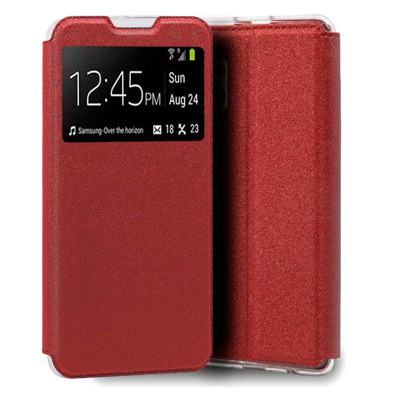 Capa Flip Cover Samsung A325 Galaxy A32 4G Liso Vermelho