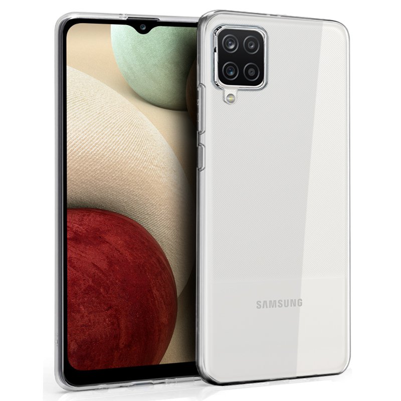 Funda COOL Silicona para Samsung A125 Galaxy A12 (Transparente)