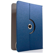 Carregar imagem no visualizador da galeria, Funda Ebook Tablet 10 pulgadas Polipiel Giratoria Azul
