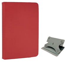 Carregar imagem no visualizador da galeria, Funda Ebook Tablet 10 Pulgadas Polipiel Giratoria Rojo
