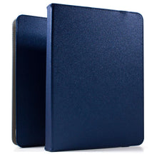 Carregar imagem no visualizador da galeria, Capa Ebook / Tablet 8 pulgadas Liso Azul Giratoria
