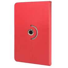 Carregar imagem no visualizador da galeria, Funda Ebook / Tablet 9.7 - 10 pulg Liso Rojo Giratoria (Panorámica)
