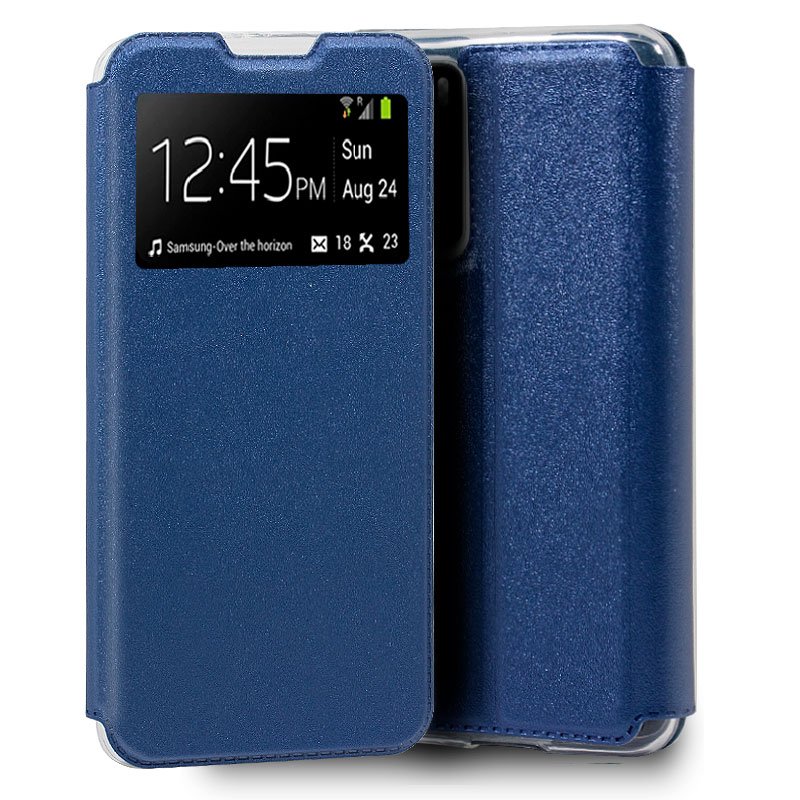 Funda Flip Cover Huawei P40 Liso Azul