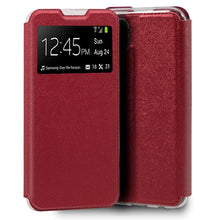 Carregar imagem no visualizador da galeria, Funda Flip Cover Huawei P40 Lite Liso Rojo

