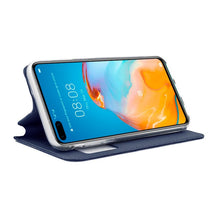 Carregar imagem no visualizador da galeria, Capa Flip Cover Huawei P40 Pro Liso Azul
