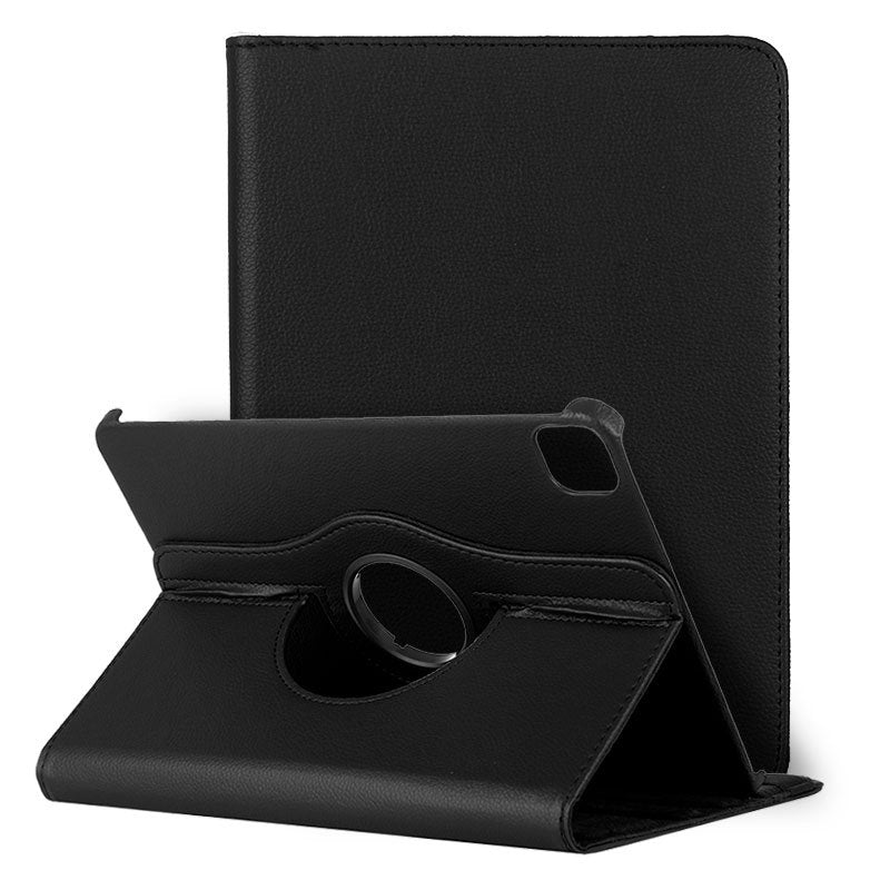 Capa em couro sintético preto para iPad Pro de 12,9 pol (2020)