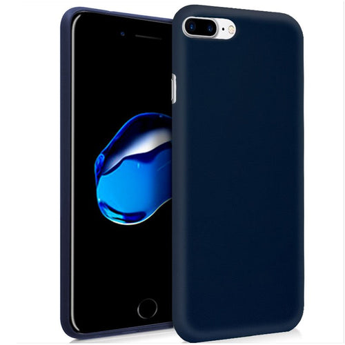 Capa de silicone para iPhone 7 Plus / iPhone 8 Plus (azul)