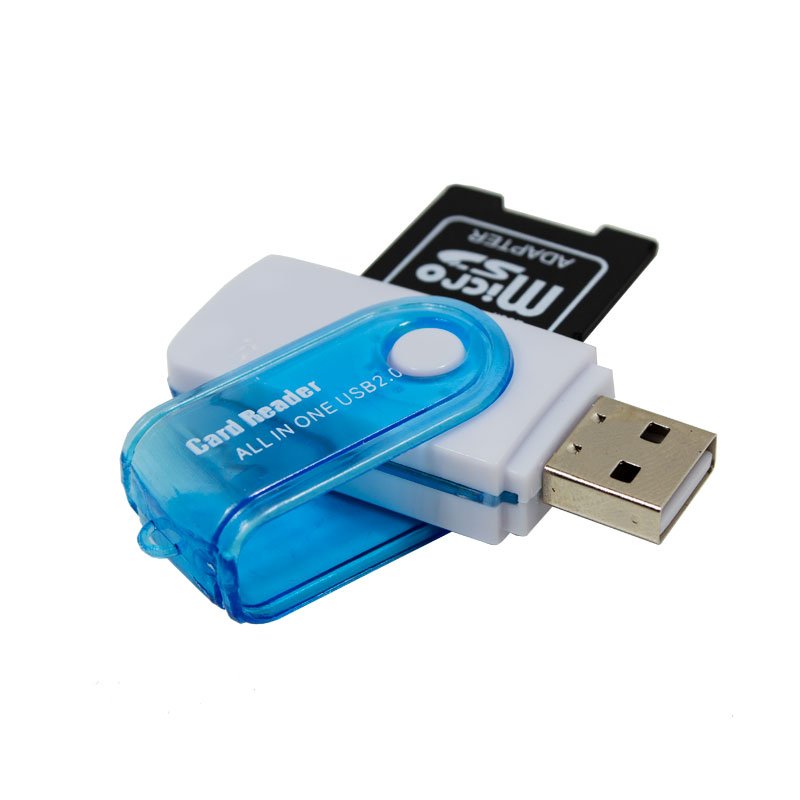 Lector USB Tarjetas Memoria Universal (All in One)