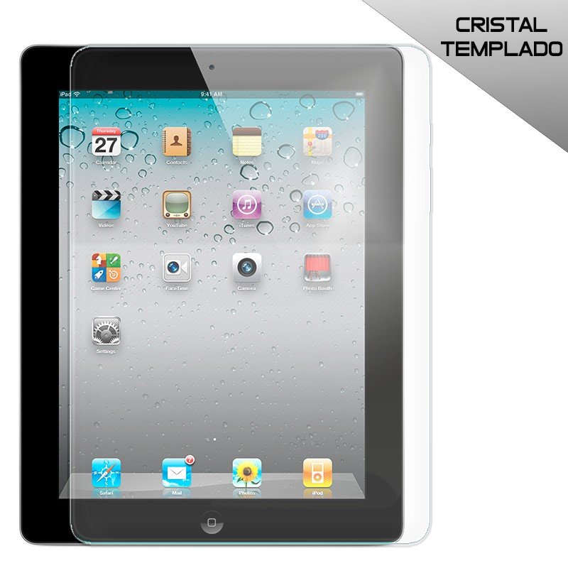 Protetor de tela de vidro temperado iPad 2 / iPad 3 / iPad 4 Retina
