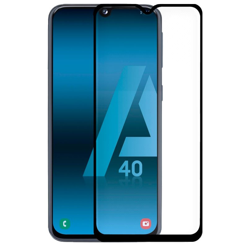 Protetor de tela de vidro temperado Samsung A405 Galaxy A40 (FULL 3D Black)