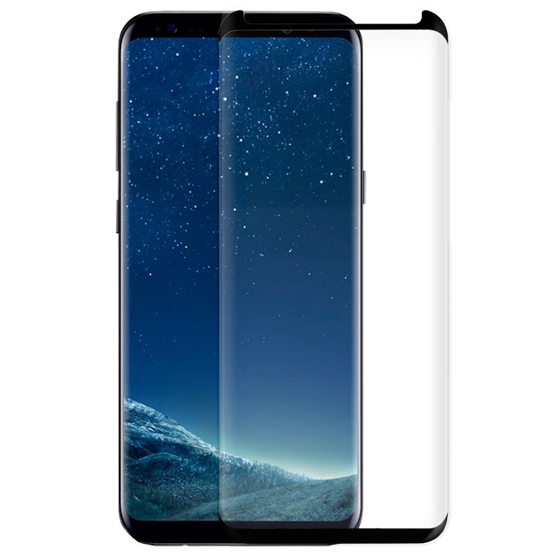 Protetor de tela de vidro temperado para Samsung G955 Galaxy S8 Plus (borda curvada)