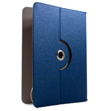 Carregar imagem no visualizador da galeria, Capa para Ebook / Tablet 9 pol. Giratória Lisa Azul
