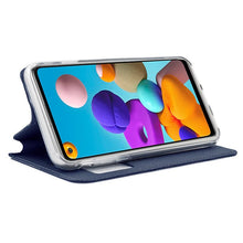 Carregar imagem no visualizador da galeria, Capa Flip Cover Samsung A217 Galaxy A21s Liso Azul
